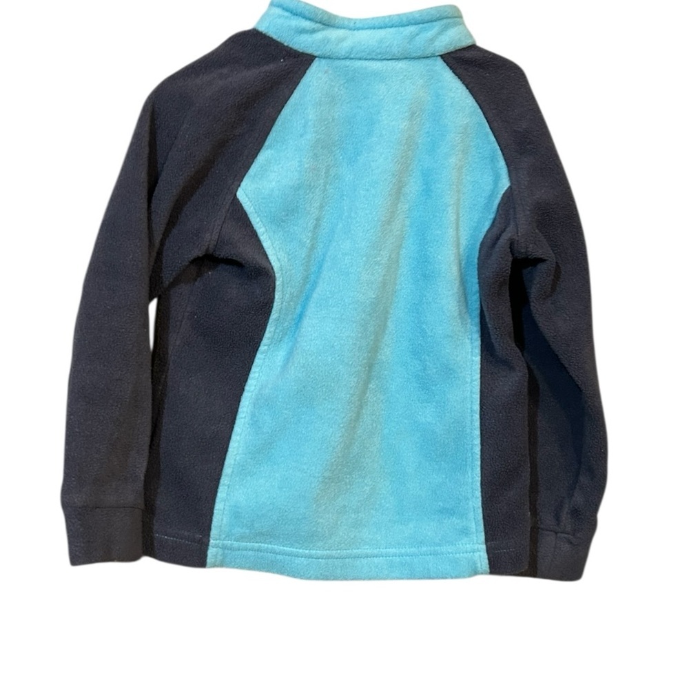 Columbia Kids Aqua and Dark Gray Hoodie - Picture 3 of 3